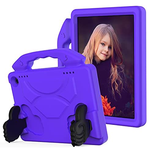 ^ubgPCP[X Kindle Firê߂ HD8 / HD8 PLUSi2020jq̂߂̃^ubgP[X͑ϏՌ̌yʂł GoGՌیpnhX^hJo[ obNP[XJo[ (Color : PURPER)
