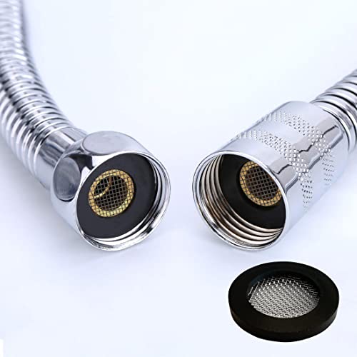 Packung mit 8 Gummischeiben, Dichtung mit Sieb, 24,5 x 16 mm Ø für 3/4-Zulaufschlauch-Gewindeanschluss