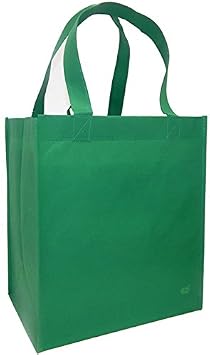 CYMA Reusable Grocery Totes, 6 Pack (Bright Multi-Colored)