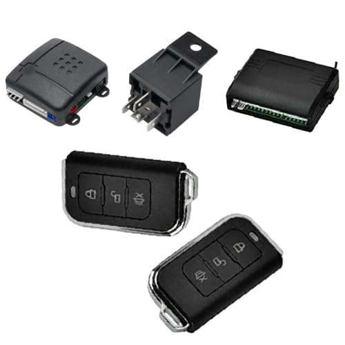 Alarma universal sin llave Riloer 102T207 para coche con dos mandos 2