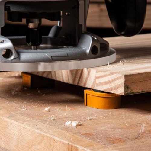 Professionelles 8er Set Werkbankhunde mit 19mm Loch, Nylon-Werkbank-Peg-Bremsanschlag, hochfester Holzbearbeitungs-Desktop-Anschlagzapfen zum Klemmen und Befestigen auf Holzbearbeitungstischen