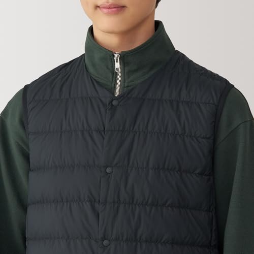 MUJI 軽量ダウンノーカラーベスト AD0U7A4A の商品画像 4