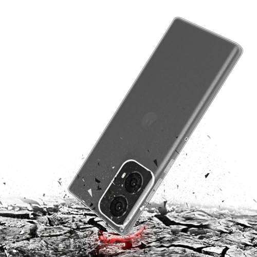 32nd Clear Gel Series - Transparent TPU Clear Gel Case Cover for Motorola Moto G85, Crystal Gel Ultra Thin Case - Clear - Image 4