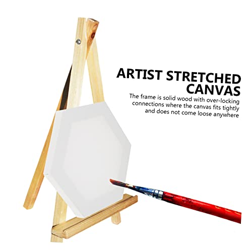 Lienzos para pintura absorción ideal de gouache y témpera Angoily bastidores estables 6
