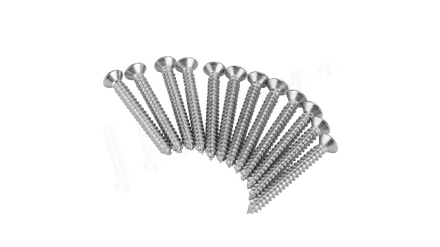 200 Piezas Tornillos De Cabeza Plana Phillips Tornillos