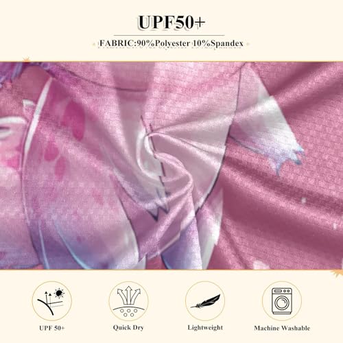 Cute Axolotls Kawaii Boys Rash Guard Long Sleeve UPF 50+ Boys Swim Shirt Quick Dry Shirt for 3-12 Years4