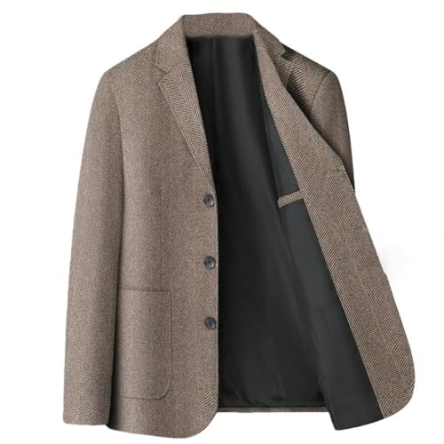 Blazer pour homme printemps automne veste d'affaires décontractée simple