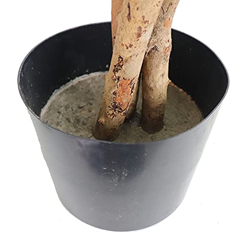 5' Fake Tree Ficus Artificial Fig Tree For Living Room Decor Indoor Potted Large Plant #TOP6