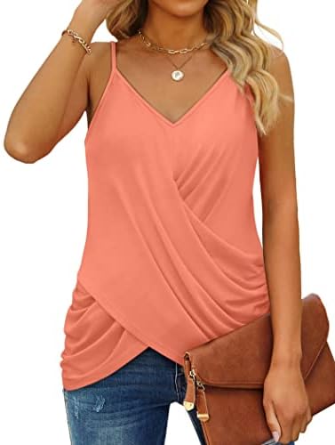 Geifa Summer Tank Tops for Women Dressy Casual Twist Front Camisole Loose Fit Outfits 1 Geifa Summer Tank Tops for Women Dressy Casual Twist Front Camisole Loose Fit Outfits