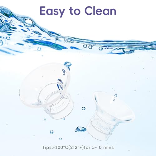 Insertos para copas de extractor de leche b&h 4 piezas miniatura 5