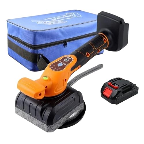 Tile Vibration Tool Professional 48VF Automatic Electric Tiling Machine 5 Gears Rechargeable Floor Laying Leveling Tool Bubble Leveler Power Tools