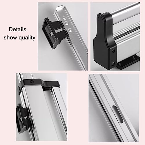 Barre de valet rétractable et cintre coulissant pour dressing - 6