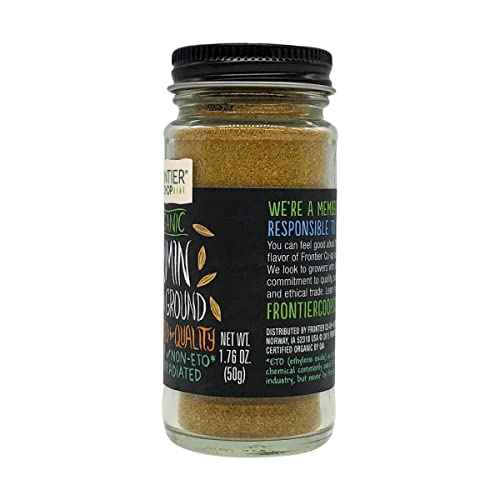 Frontier Herb Organic Ground Cumin Seed, 1.76 oz - Image 5