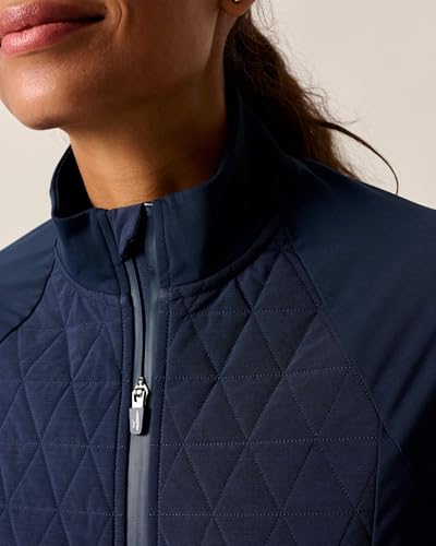 johnnie-O Women's Hannah Performance Mixed Media Jacket2