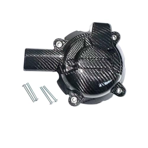 Cache moteur en fiber de carbone véritable pour motos de course BMW S1000RR
