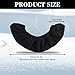 CUNTAUK Ice Skate Guards, Ice Skate Blade Covers, Sports Blade Cover Skate Blade Protector for Hockey Skates Figure Skates and Ice Skates (Black, Medium)