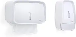 Porta Papel Toalha Saboneteira Liquido Dispenser Invoq Luxo