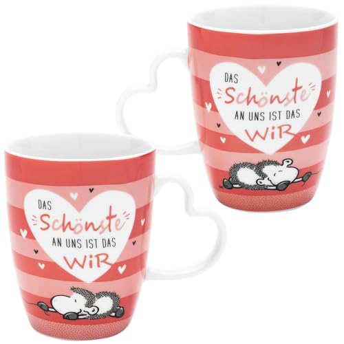 Sheepworld Tassen-Set mit Motiv 'Das Schönste' | Geschenkset mit 2...