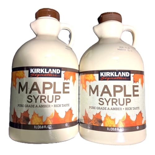 スマイルライフ-T-Store カークランド メープルシロップ 1L×2本