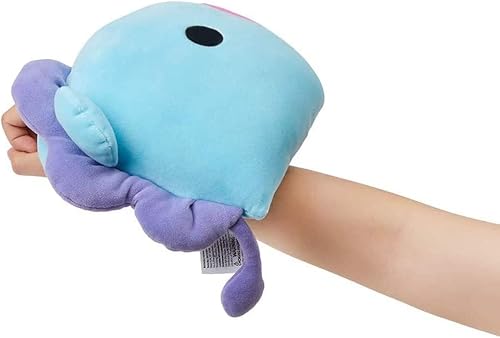 Miniatura 6 de Lerion - Almohada de animal de peluche para la cara del bebé cojín plano muñeca de felpa pequeña marionetas de juguete para niños Shooky