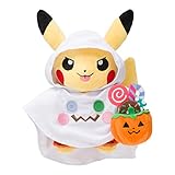 Pokemon Center 8.6-Inch Pikachu Pokemon Halloween Time Stuffed Plush Doll