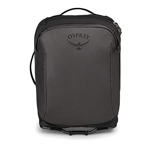 Osprey Packs Transporter Wheeled Global Carry On Luggage, Black