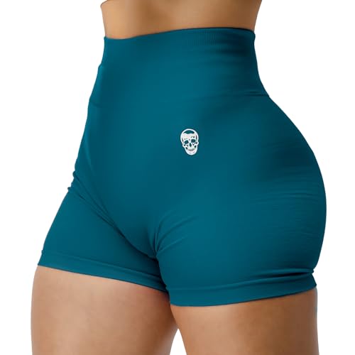 Image of Gymreapers Infinity Seamless Workout Shorts High Waist Biker Shorts for Women Athletic Gym Running Pilates Yoga Sport Short