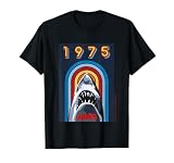 Jaws 2025 1975 Retro Shark Design T-Shirt