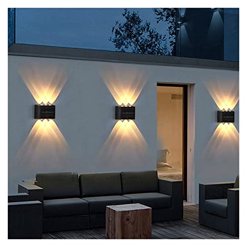 Éclairage solaire extérieur haut et bas 10 LED facile à installer sur façade - 6