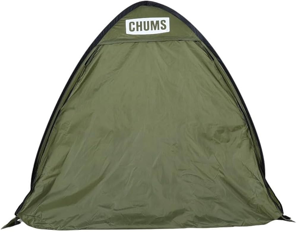 【美品】チャムス ポップアップサンシェード 2人用　オリーブ Amazon | チャムス (CHUMS) ポップアップサンシェード2人用