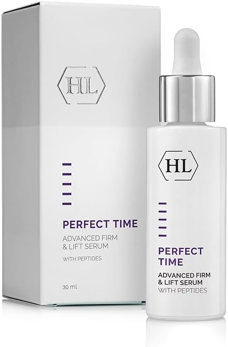 HL Holy Land Cosmetics Perfect Time Advanced Firm & Lift Serum to Reduce Fine Lines and Wrinkles, 1 fl.oz