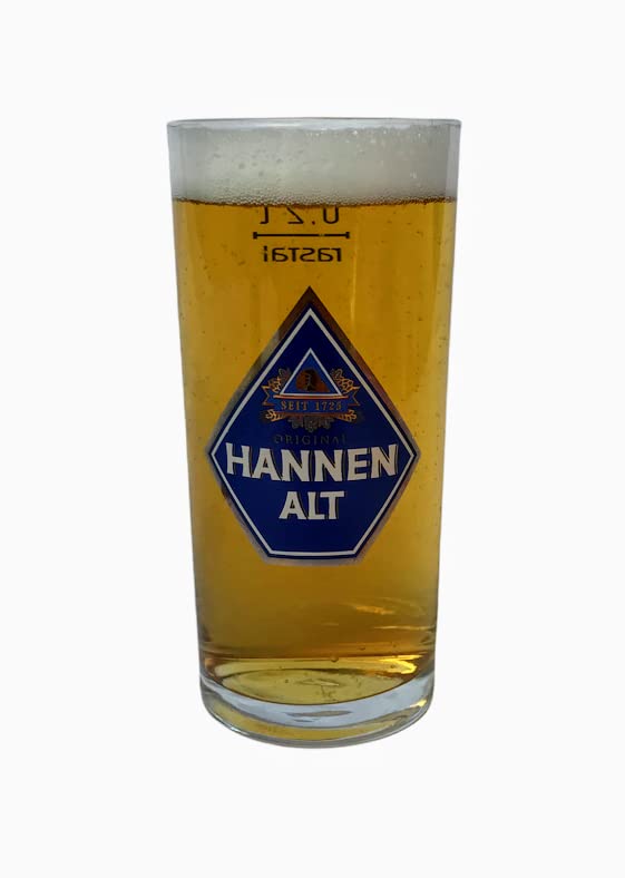 Hannen Alt 0,2l Glas/Gläser/Bierglas/Bier/Biergläser/Gastro/Bar/Party/Sammlerglas