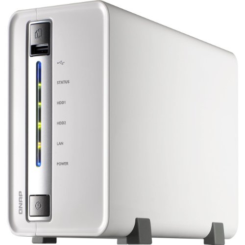 Preisvergleich Produktbild QNAP TS-212p 1.6GHz 512MB 4TB Bundle mit 2x 2000GB DT01ACA200