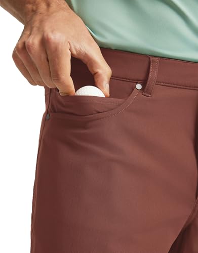 Image of M MAELREG Golf Shorts Men 7 inch 9 inch Inseam Lightweight Quick Dry Stretch Flat Front Casual Moisture Wicking Mens Dress Shorts
