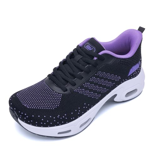 Image of AOV Women Arch Support Walking Shoes Orthotic Tennis Sneakers for Plantar Fasciitis Athletic Running Shoes