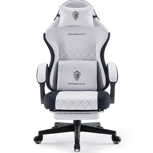 Dowinx Fabric Gaming Chair with Pocket Springs