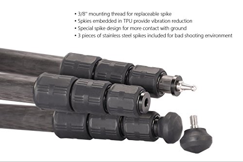 Camo Leofoto Ln-364C Bowl Tripod Legs Carbon Fiber Cf Camouflage #TOP7