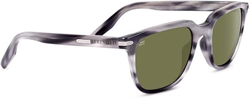 Serengeti 8475 Mattia Polarized 555NM Gafas de Sol, Gris Pluma