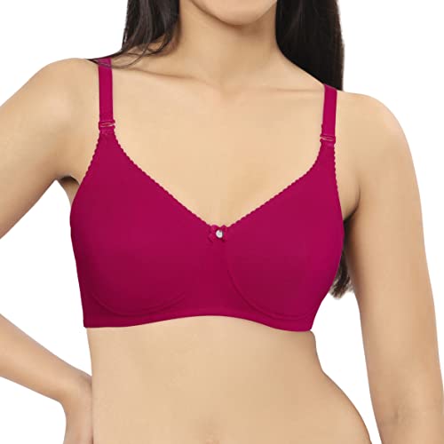 Image of Amante Violet Women Solid Non Padded Super Support Bra