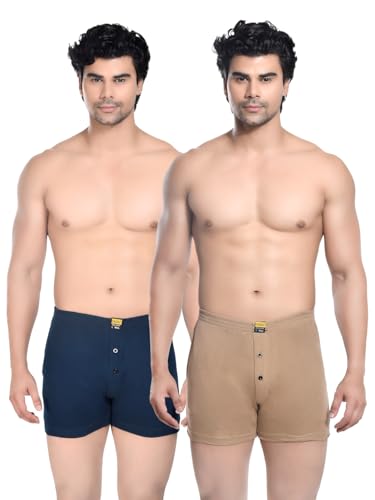Image of Men 100% Cotton Dhoti Shorts Pack of 2