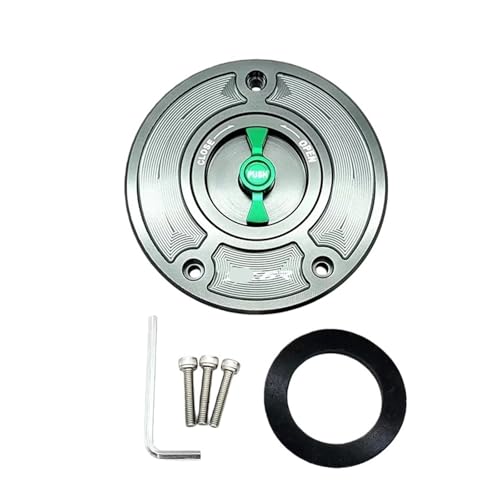 Bouchon de réservoir sans clé pour moto Kawasaki Ninja ZX-6R 2009-2018