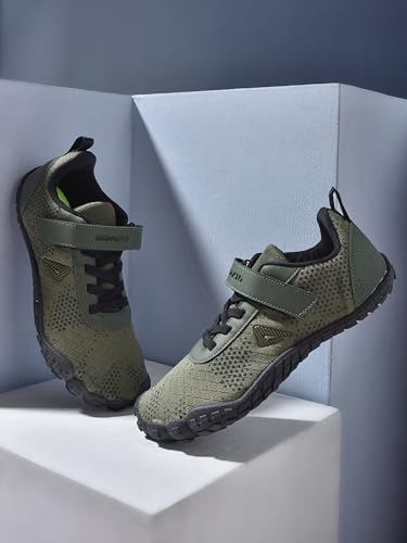 Image of Impakto Barefoot Rooted Wide feet Shoes for Men | Lightweight Running & Training Shoes with Soft Sole & Superior Grip | Running, Jogging Regular Gym Shoes for Men