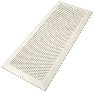 Decor Grates PL824-WH 8-Inch by 24-Inch Cold Air Return, White