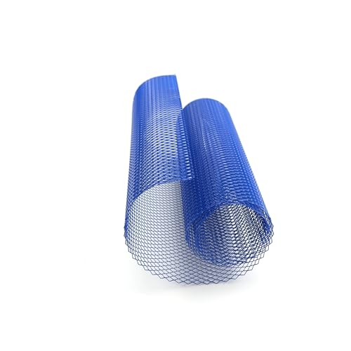 Malla de rejilla de coche para paragolpes delantero en aluminio universal con diseño diamante