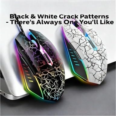 Image of Maine Game Wired USB Mouse, 2400 DPI, 4 Adjustable Levels, Silent, Factory Wholesale Sale (014, 1PACK)