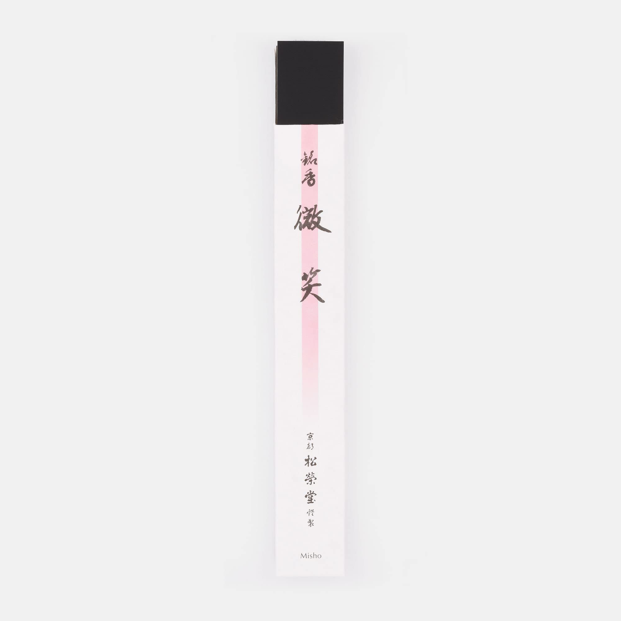 Zen Minded - Shoyeido Misho Smile Gentle Agarwood Japonés Incienso 100% Natural - Palos Largos