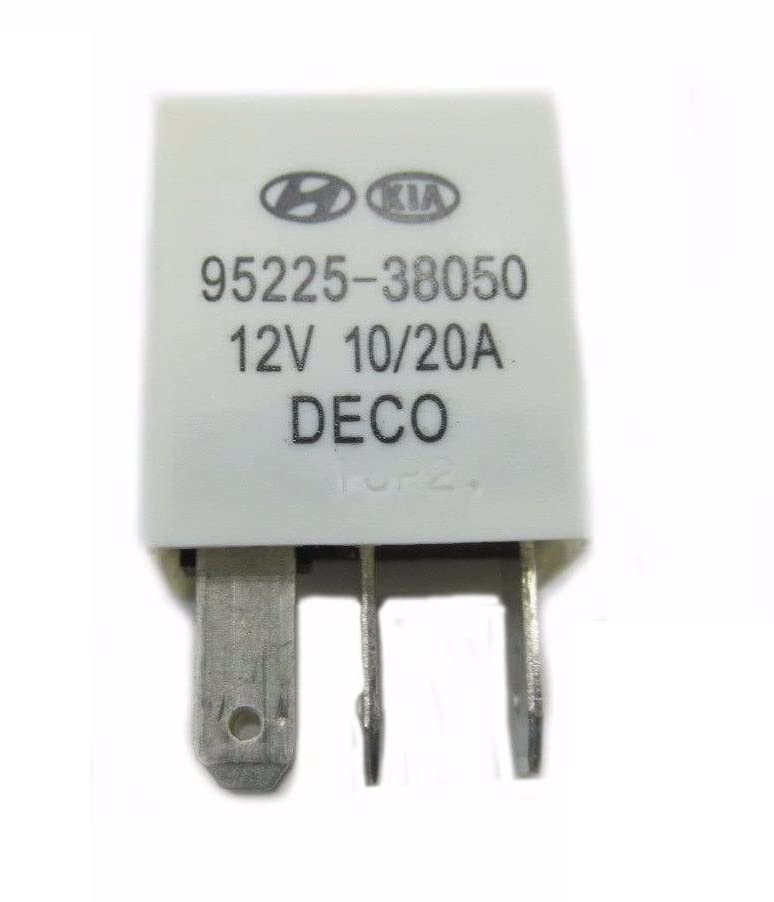 Genuine OEM 95225-38050 Power Relay / 9522538050 for Hyundai Azera 11 Sonata 99-05 Tiburon 03-04 Kia Sorento 03-04 / Replaces 9522529050