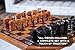 Hand Carved Luxury Wooden Chess Set Premium Oak Wood Board Decorative & Artisan Set Pieces Unique Gift Fancy Chess Set, Collectors Gift House Wooden Chess Decoration Chess Table Handcrafted Designer