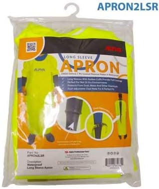 Alpha Professional Tools Waterproof Apron Long Sleeved