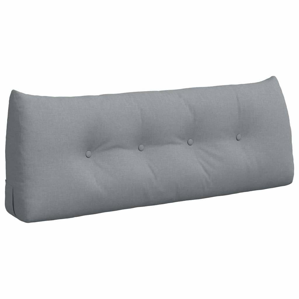 Générique Cuscino posteriore grigio chiaro 120 x 24 x 50 cm tessuto